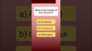 What is the Capital of New Zealand?