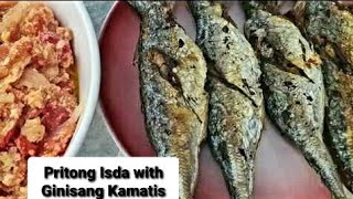 How to cook fried fish with ginisang kamatis