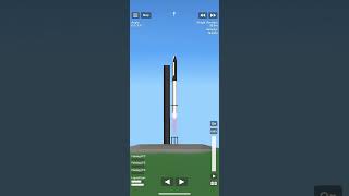 Starship launch in sfs #rocket #sfs #space #spaceprogram