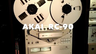 AKAI gx-747 dbx & AKAI RC 90