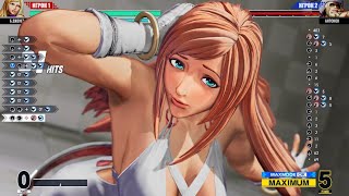 THE KING OF FIGHTERS XV - B.JENET 2 COMBO EXAMPLE