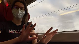 1 min of INVISIBLE TRIGGERS (in the train) 🚂[ASMR]