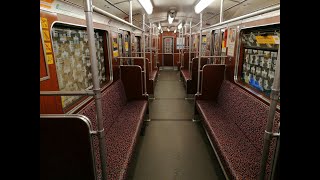 U Bahn Berlin A3L71 Abschiedszug Mitfahrt im Fahrgastverkehr danach