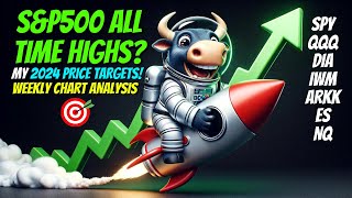 Is the S&P500 Making ALL TIME HIGHS in 2024? My 2024 PRICE PREDICTIONS! #SPY #SP500