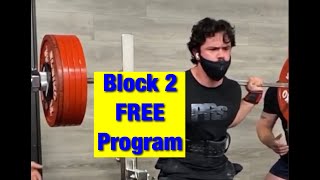 Block 2 - FREE PRs 15 Week Intermediate Program