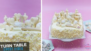 White Crazy Chocolate Cake A4030