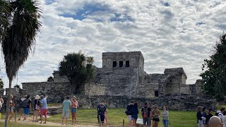 Mayan Port City Ruins in Tulum Mexico , travel group 2020 , Adventure day pt1