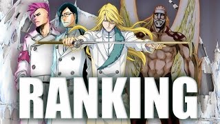 Ranking The Sternritters | BLEACH