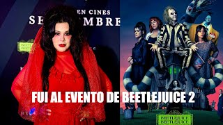 BEETLEJUICE 2: CONOCÍ A TIM BURTON, MICHAEL KEATON Y JENNA ORTEGA! #beetlejuicebeetlejuice