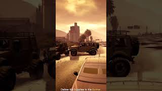 GTA 5 - DELIVER SUPPLIES TO THE BUNKER #shorts #gaming