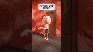 POV: Forgot about the fart (Animation Meme) #shorts #funny #animation