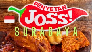 🇮🇩EAT THIS! Penyetan Joss is Every Food Lover's Dream SURABAYA INDONESIA