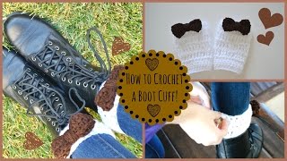 How to Crochet Adorable Boot Cuffs!