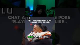 Chat and watching @Pokelawls playing VOTV be like... #pokelawls #pokemoments #shorts