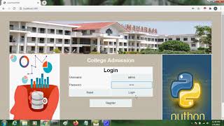 College Admission Process through ML and AI | ieee project demo