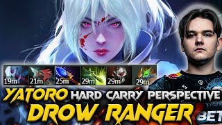 Yatoro Drow Ranger Hard Carry - Dota 2 Pro Full Gameplay Patch 7.37E #yatoro #drowranger