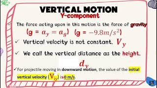 Physics9 Q4 Lesson2 Projectile Motion Horizontally Launched Projectiles