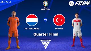 Netherlands v Turkey Live Simulation FC24 Euro Cup 2024