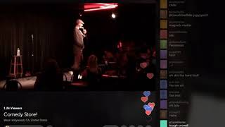 01.17.17 Steven Brody Stevens Stand-Up Comedy Set Streamed via Periscope Full - With Comments