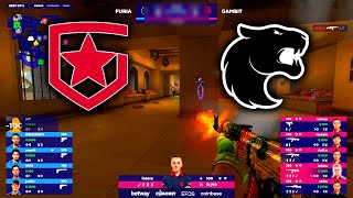 Gambit vs FURIA - BLAST Premier Spring Showdown 2021 - MIRAGE Highlights