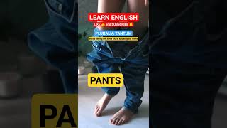 Pluralia Tantum PANTS #vocabulary #english #pants #plural #learnenglish