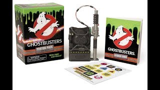 Ghostbusters Miniature Proton Pack and Wand from Running Press Review