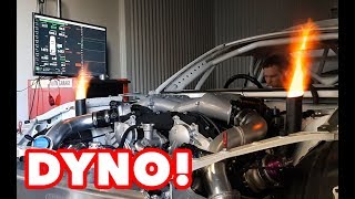 WTF86 FIRST DYNO! 4.1L R35GTR Powered Toyota 86 Gets Run-In Tune.