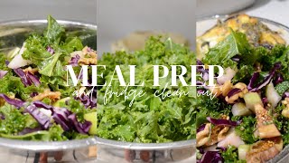 The EASIEST meal prep you NEED to do ✨ Frittata, tray bake & kale salad 🌱