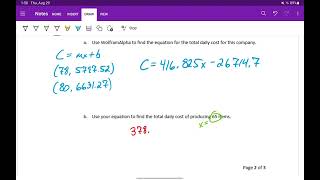 Finding the Variable Component of a Linear Model