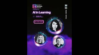 AI in Learning is TOMORROW #eLearnSuccess