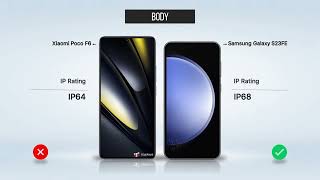 Xiaomi Poco F6 vs Samsung Galaxy S23FE | Full Comparison