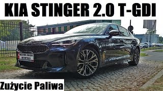 2017 Kia Stinger 2.0 T-GDI 245 KM Zużycie Paliwa / Consumption