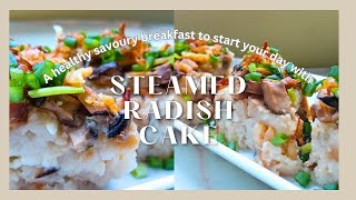 Step-by-Step Guide for a Tasty Start to Your Day - Steamed Radish Cake (Revised) 2024