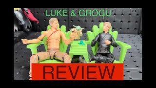 SQ Reviews Luke Skywalker & Grogu Black Series Build Up Pack