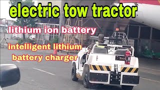 electric tow tractor #lithiumbatterycharger