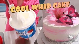 🍰🍓COMO DECORAR UN PASTEL CON COOL WHIP SÚPER FACIL🍓🍰