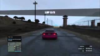 Grand Theft Auto Online   Criminal Records Land Race Feltzer Second Place Multiplayer PS3