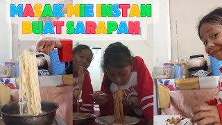 🔴 VLOG 1 -  MASAK MIE BARENG KAKAK ZAHRA - DIZAH KIDS OFFICIAL