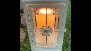 Decorative Candle Metal Lantern Vintage Style Hanging For Home Decorations