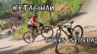 Kecanduan gowes ke rute tanjakan