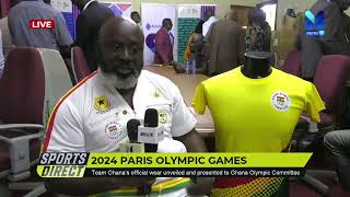 KUSTOM LOOKS PRESENTS GHANA OFFICIAL WEAR OF 2024 PARIS OLYMPICS GAMES TO GOC