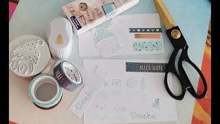 DM Haul/Einkauf (online Bestellung). #basteln #schere #stempel #whashi #unboxing #test