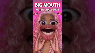 CUTE ✅ or FAIL? ❌ BIG MOUTH Filter Makeup Challenge! 👄🤣