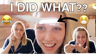 I SHAVED MY FACE!!