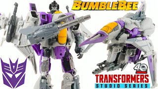 Transformers Studio Series Bumblebee Movie 113 Voyager Class Skywarp Review (4K)