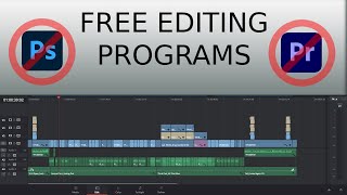 Free Editing Alternatives 2023 | Premiere, Photoshop, Lightroom