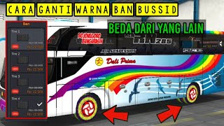 CARA GANTI WARNA BAN BUSSID - KODENAME BAN BUSSID...!!!