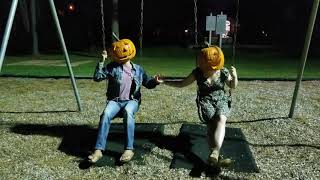 Pumpkin Head Photo Shoot Fail