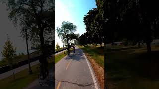 "bombing" 47th Street hill #biking #chicagobybike #chicago #cycling #gopro #goprocycling