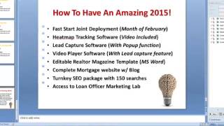 2015 Mortgage Marketing Plan Accelerator